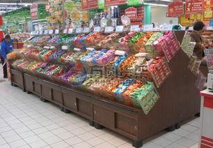 山东木质货架 精品货架 展柜 超市糖果展架